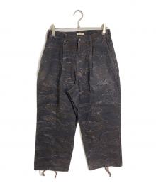 VANIL ARCHIVE（ヴァイナルアーカイブ）の古着「[ MIL-TROUSER-TC ] CAMO トラウザーパンツ」｜ブラウン