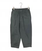 GOLDWINゴールドウイン）の古着「RELAX STRAIGHT EASY PANTS ナイロンパンツ　」｜グリーン