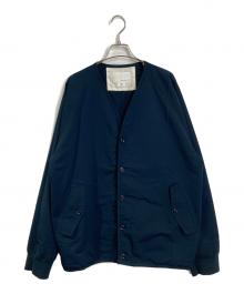 nanamica（ナナミカ）の古着「ardigan ラグランカーディガン」｜ネイビー