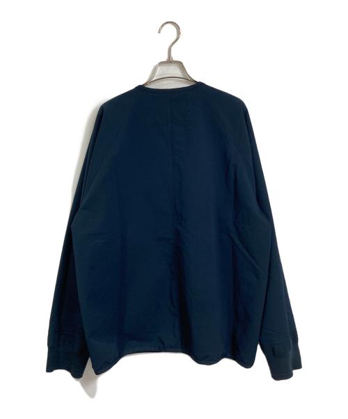 nanamica（ナナミカ）nanamica (ナナミカ) ardigan ラグランカーディガン ネイビー サイズ:Mの古着・服飾アイテム