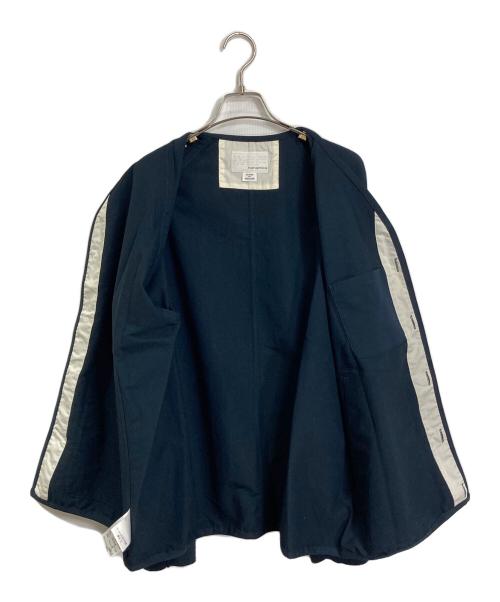 nanamica（ナナミカ）nanamica (ナナミカ) ardigan ラグランカーディガン ネイビー サイズ:Mの古着・服飾アイテム