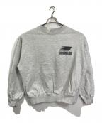 N.HOOLYWOOD×NEW BALANCEエヌ ハリウッド×ニューバランス）の古着「ロゴスウェット　」｜グレー