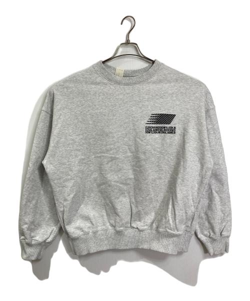 N.HOOLYWOOD（エヌ ハリウッド）N.HOOLYWOOD (エヌ ハリウッド) NEW BALANCE (ニューバランス) ロゴスウェット　 グレー サイズ:Lの古着・服飾アイテム