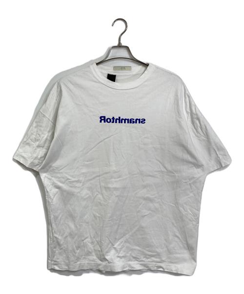 N.HOOLYWOOD（エヌ ハリウッド）N.HOOLYWOOD (エヌ ハリウッド) Tシャツ　半袖カットソー　コットンTシャツ　日本製 ホワイト サイズ:40の古着・服飾アイテム