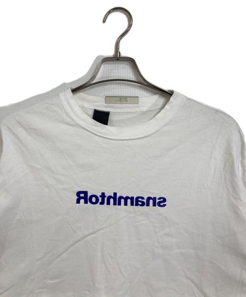 N.HOOLYWOOD（エヌ ハリウッド）N.HOOLYWOOD (エヌ ハリウッド) Tシャツ　半袖カットソー　コットンTシャツ　日本製 ホワイト サイズ:40の古着・服飾アイテム