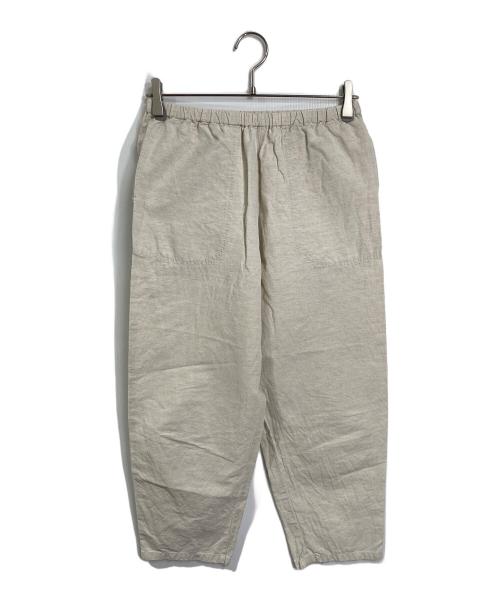 DANTON（ダントン）DANTON (ダントン) コットンリネン イージーパンツ ベージュ サイズ:Sの古着・服飾アイテム