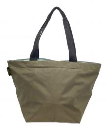 Herve Chapelier（エルベシャプリエ）の古着「ナイロン舟型トートL 」｜オリーブ