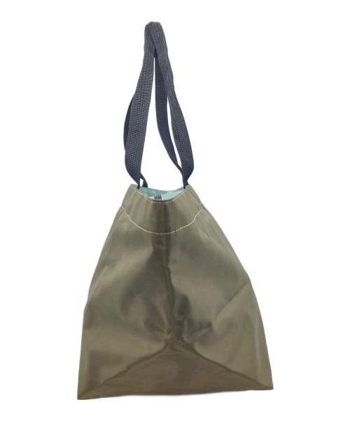 Herve Chapelier（エルベシャプリエ）Herve Chapelier (エルベシャプリエ) ナイロン舟型トートL  オリーブ サイズ:実寸参照の古着・服飾アイテム