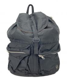 PORTER（ポーター）の古着「タンカーバックパック　リュック　日本製　通勤 通学 仕事 出張 旅行 トラベル タウンユース」｜ブラック