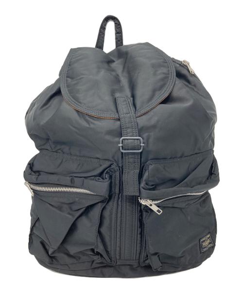 PORTER（ポーター）PORTER (ポーター) タンカーバックパック　リュック　日本製　通勤 通学 仕事 出張 旅行 トラベル タウンユース ブラック サイズ:実寸参照の古着・服飾アイテム