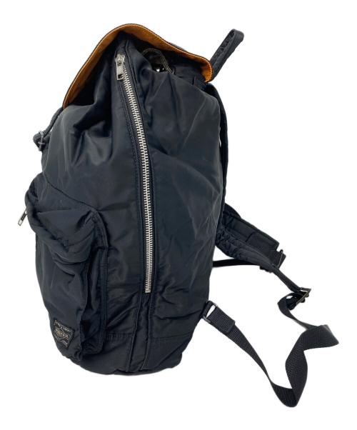 PORTER（ポーター）PORTER (ポーター) タンカーバックパック　リュック　日本製　通勤 通学 仕事 出張 旅行 トラベル タウンユース ブラック サイズ:実寸参照の古着・服飾アイテム