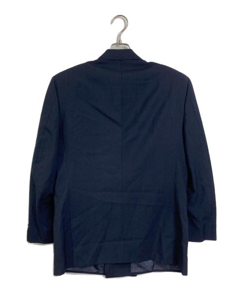 GIVENCHY（ジバンシィ）GIVENCHY (ジバンシィ) 【古着】ロゴボタンダブルジャケット ネイビー サイズ:48の古着・服飾アイテム