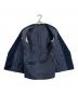 中古・古着 GIVENCHY (ジバンシィ) 【古着】ロゴボタンダブルジャケット ネイビー サイズ:48：6000円