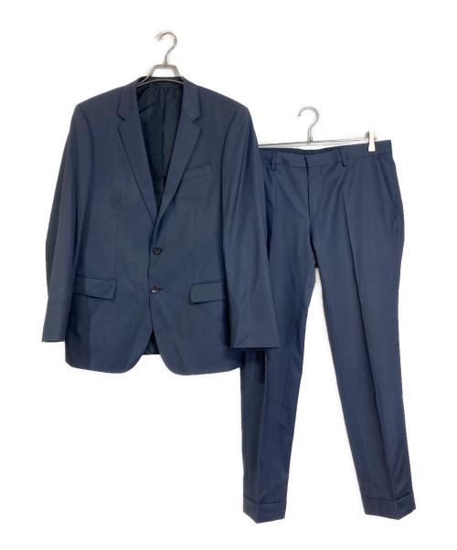 HUGO BOSS（ヒューゴ ボス）HUGO BOSS (ヒューゴ ボス) セットアップスーツ　GUABELLO SUPER 120 ネイビー サイズ:50の古着・服飾アイテム