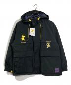 graniphグラニフ）の古着「マウンテンパーカー　ポケモン　ピカチュー　ミミッキュ」｜ブラック
