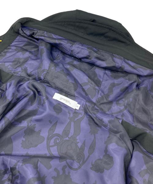 graniph（グラニフ）graniph (グラニフ) マウンテンパーカー　ポケモン　ピカチュー　ミミッキュ ブラック サイズ:M 未使用品の古着・服飾アイテム