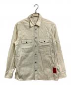 COVERTコヴェルト）の古着「長袖シャツ コットンシャツ」｜アイボリー