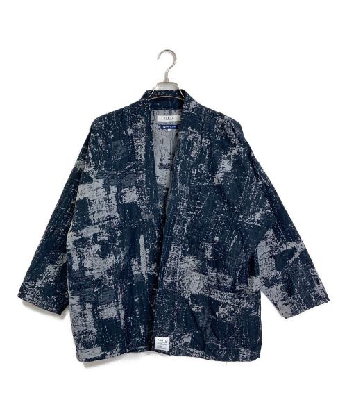FDMTL（ファンダメンタル）FDMTL (ファンダメンタル) BORO HAORI JACKET 日本製 ネイビー サイズ:4 未使用品の古着・服飾アイテム