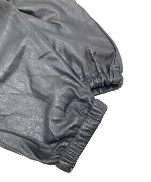 .efiLevol（エフィレボル）.efiLevol (エフィレボル) フェイクレザーパンツ　 ブラック サイズ:FREEの古着・服飾アイテム