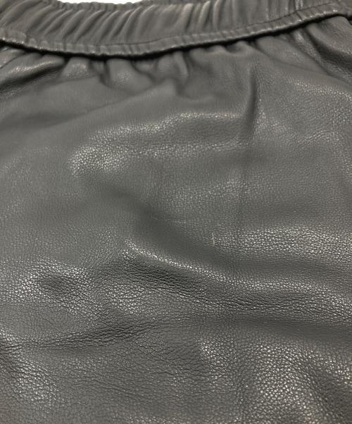 .efiLevol（エフィレボル）.efiLevol (エフィレボル) フェイクレザーパンツ　 ブラック サイズ:FREEの古着・服飾アイテム