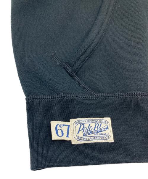 POLO RALPH LAUREN（ポロ・ラルフローレン）POLO RALPH LAUREN (ポロ・ラルフローレン) ロゴパーカー　内部起毛 ブラック サイズ:Sの古着・服飾アイテム