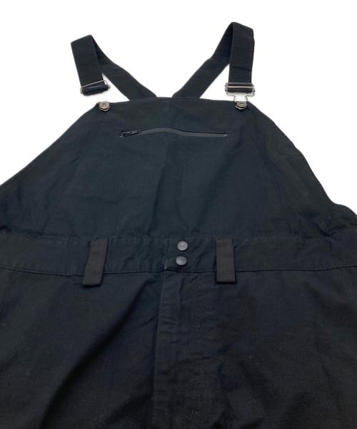 TBPR（タイトブース プロダクション）TBPR (タイトブース プロダクション) オールインワン　オーバーオール ブラック サイズ:XLの古着・服飾アイテム
