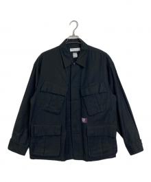 UNIVERSAL PRODUCTS.×GUNG HO（ユニバーサルプロダクツ×ガンホー）の古着「FATIGUE JACKET コットンジャケット」｜ブラック