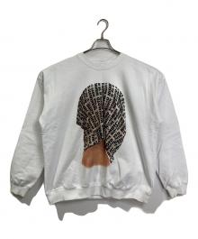 NISHIMOTO IS THE MOUTH（ニシモトイズザマウス）の古着「クルーネックスウェット」｜ホワイト