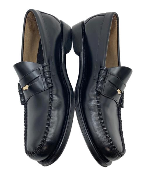 G.H.BASS（ジーエイチバス）G.H.BASS (ジーエイチバス) ラーソンコインローファー ブラック サイズ:UK 8.5の古着・服飾アイテム