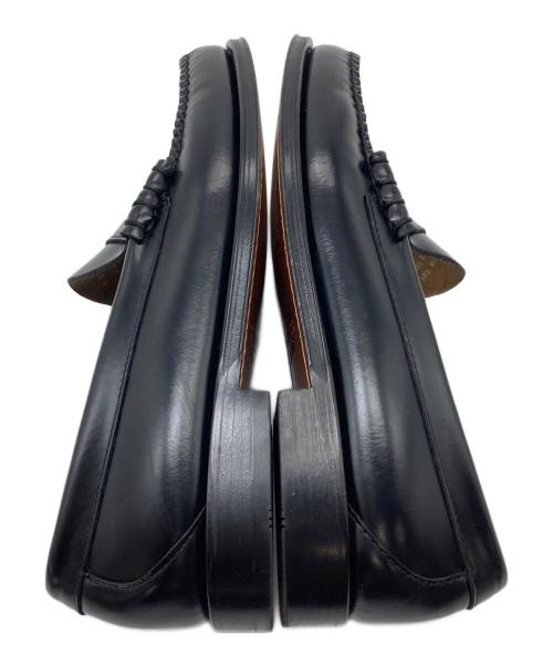 G.H.BASS（ジーエイチバス）G.H.BASS (ジーエイチバス) ラーソンコインローファー ブラック サイズ:UK 8.5の古着・服飾アイテム