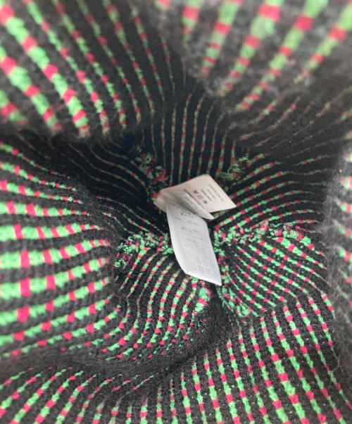 Noah（ノア）Noah (ノア) Tri-Color Beanie  トライカラー ビーニー  ニット帽　カナダ製 グリーン サイズ:実寸参照の古着・服飾アイテム