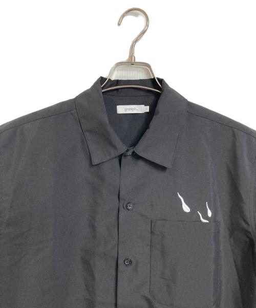 graniph（グラニフ）graniph (グラニフ) 水木しげる (ミズキシゲル) がしゃどくろ シャツ　グラフィックシャツ ブラック サイズ:Sの古着・服飾アイテム