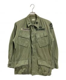 US ARMY（ユーエスアーミー）の古着「【古着】4th JUIGUNGLE FATE JACKET フォース ジュングフェイト ジャケット  60s 60年代　アウター　ライトアウター」｜オリーブ