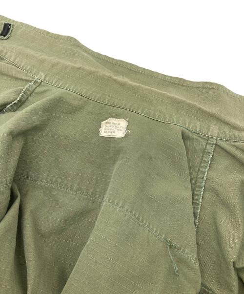 US ARMY（ユーエスアーミー）US ARMY (ユーエスアーミー) 【古着】4th JUIGUNGLE FATE JACKET フォース ジュングフェイト ジャケット  60s 60年代　アウター　ライトアウター オリーブ サイズ:Sの古着・服飾アイテム