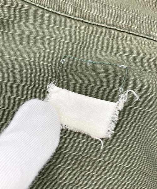 US ARMY（ユーエスアーミー）US ARMY (ユーエスアーミー) 【古着】4th JUIGUNGLE FATE JACKET フォース ジュングフェイト ジャケット  60s 60年代　アウター　ライトアウター オリーブ サイズ:Sの古着・服飾アイテム