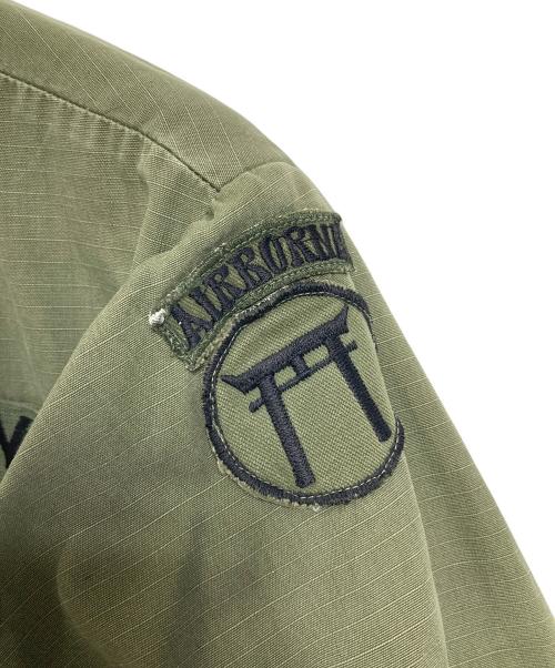 US ARMY（ユーエスアーミー）US ARMY (ユーエスアーミー) 【古着】4th JUIGUNGLE FATE JACKET フォース ジュングフェイト ジャケット  60s 60年代　アウター　ライトアウター オリーブ サイズ:Sの古着・服飾アイテム
