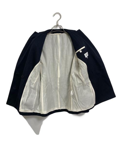 BEAUTY&YOUTH（ビューティーアンドユース）BEAUTY&YOUTH (ビューティーアンドユース) ドスキン ダブル ブレザージャケット　アウター　ライトアウター　オフィスカジュアル　セレモニー ネイビー サイズ:36の古着・服飾アイテム