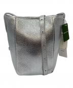 Beaureビュレ）の古着「カウレザー バケツ型ワンショルダーバッグ　FREAK'S STORE別注」｜シルバー