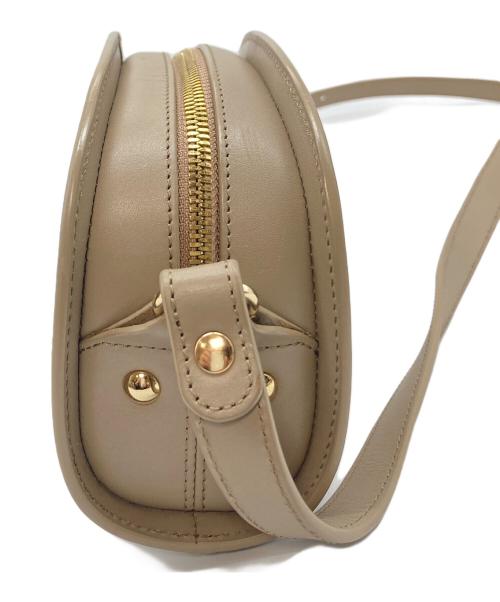 A.P.C.（アーペーセー）A.P.C. (アーペーセー) ハーフムーンショルダーバッグ ベージュ サイズ:実寸参照の古着・服飾アイテム