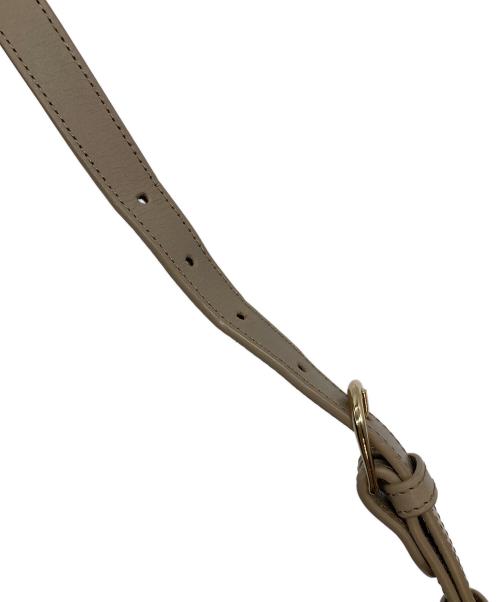 A.P.C.（アーペーセー）A.P.C. (アーペーセー) ハーフムーンショルダーバッグ ベージュ サイズ:実寸参照の古着・服飾アイテム