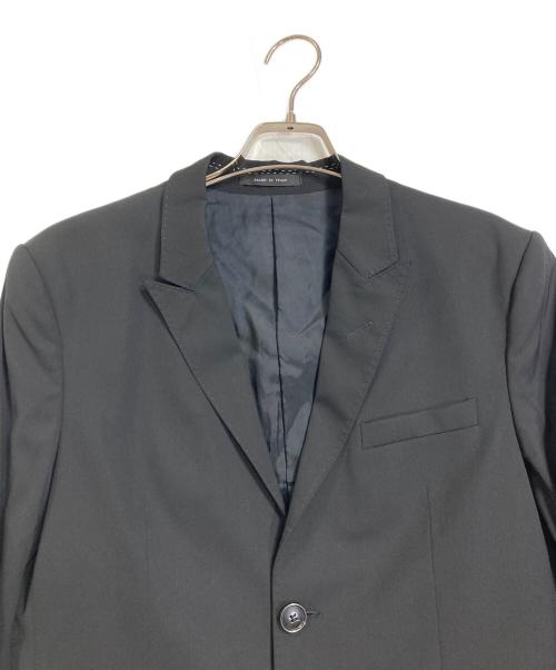 EMPORIO ARMANI（エンポリオ アルマーニ）EMPORIO ARMANI (エンポリオ アルマーニ) セットアップスーツ ブラック サイズ:46の古着・服飾アイテム