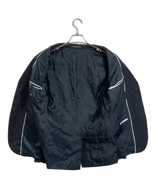 EMPORIO ARMANI（エンポリオ アルマーニ）EMPORIO ARMANI (エンポリオ アルマーニ) セットアップスーツ ブラック サイズ:46の古着・服飾アイテム