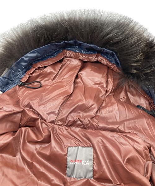 DUVETICA（デュベティカ）DUVETICA (デュベティカ) KAPPAナイロンダウンコート  ダウンコート　アウター ネイビー サイズ:42（実寸参照）の古着・服飾アイテム