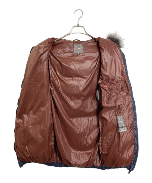 DUVETICA（デュベティカ）DUVETICA (デュベティカ) KAPPAナイロンダウンコート  ダウンコート　アウター ネイビー サイズ:42（実寸参照）の古着・服飾アイテム