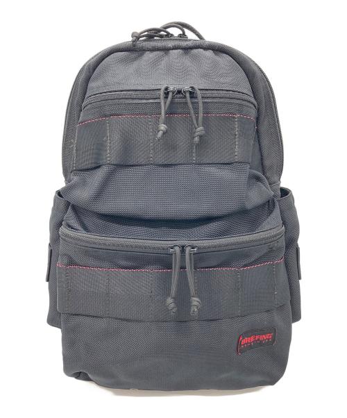 BRIEFING（ブリーフィング）BRIEFING (ブリーフィング) ATTACK PACK アタックバックパック　リュック　通勤 通学 仕事 出張 旅行 トラベル タウンユース　USA製 ブラック サイズ:実寸参照の古着・服飾アイテム