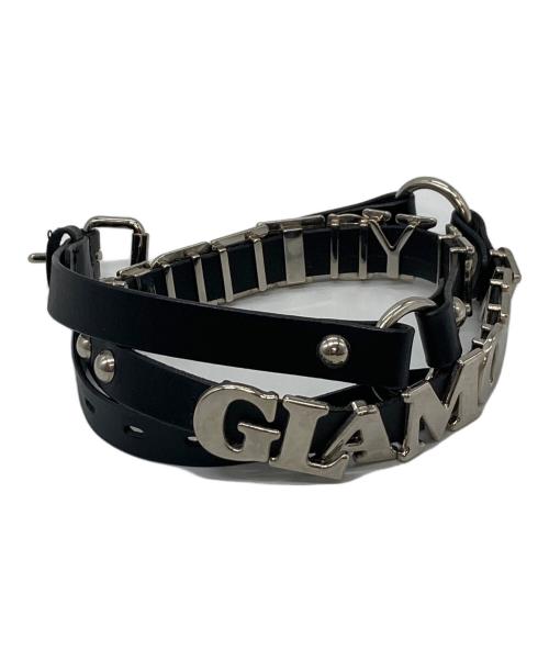 Hysteric Glamour（ヒステリックグラマー）Hysteric Glamour (ヒステリックグラマー) ロゴミックススリムベルト ブラック サイズ:実寸参照の古着・服飾アイテム