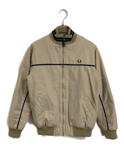 FRED PERRY（フレッドペリー）FRED PERRY (フレッドペリー) 90’S ボンバージャケット　90年代 ベージュ サイズ:Sの古着・服飾アイテム