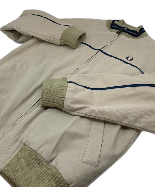 FRED PERRY（フレッドペリー）FRED PERRY (フレッドペリー) 90’S ボンバージャケット　90年代 ベージュ サイズ:Sの古着・服飾アイテム