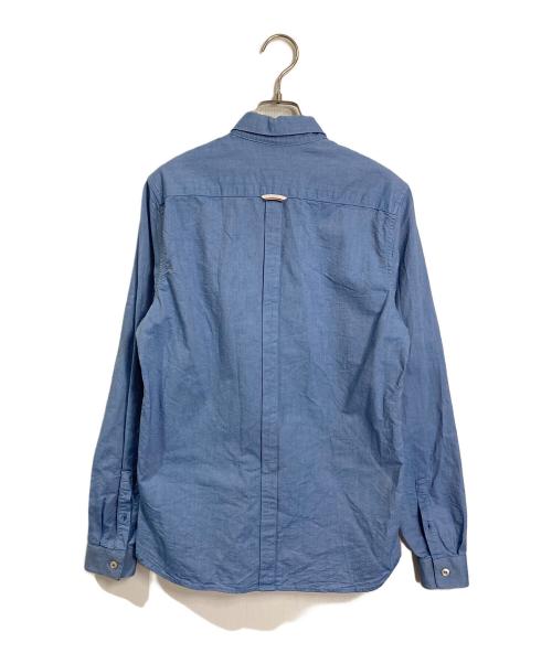 FRED PERRY（フレッドペリー）FRED PERRY (フレッドペリー) ボタンダウンシャツ　コットンシャツ ブルー サイズ:Sの古着・服飾アイテム