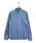 FRED PERRY（フレッドペリー）の古着「ボタンダウンシャツ　コットンシャツ」｜ブルー